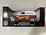 Washington Redskins White Rose Collectibles NFL 1937 Ford Panel Delivery Truck 1:24 Toy Vehicle