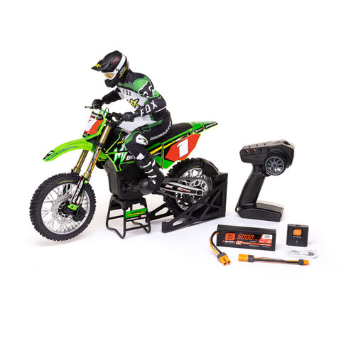 Losi LOS06002 Promoto-MX FXR Green Motorcycle 1/4 Combo