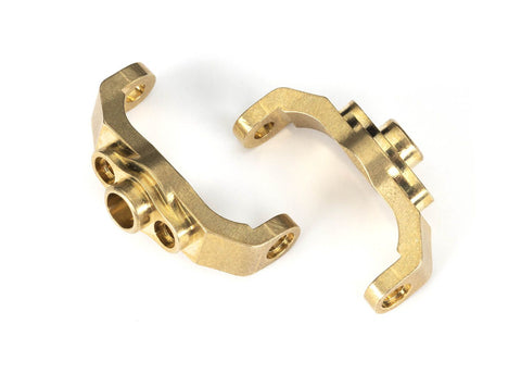 Traxxas 9733 Brass Front C-hub Caster Blocks 1/18 TRX-4M Crawler 97074-1 / 97054