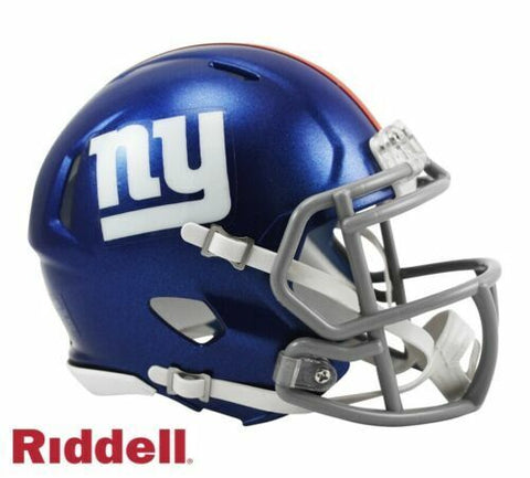 New York Giants Speed Riddell Football Mini Helmet New in box