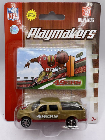 San Francisco 49ers Upper Deck Collectibles NFL Playmakers Truck Toy Vehicle
