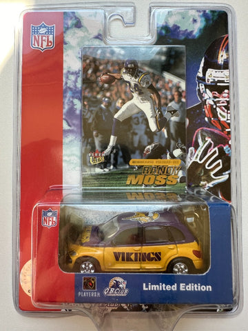 Randy Moss Minnesota Vikings NFL PT Cruiser 1:58 Toy Vehicle