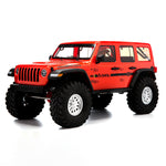 Axial AXI03003T2  Axial 1/10 SCX10 III Jeep Scaler JLU Wrangler with Portals RTR Red