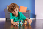 Bluey & Family 4 Pack of 2.5-3" Possable Figures
