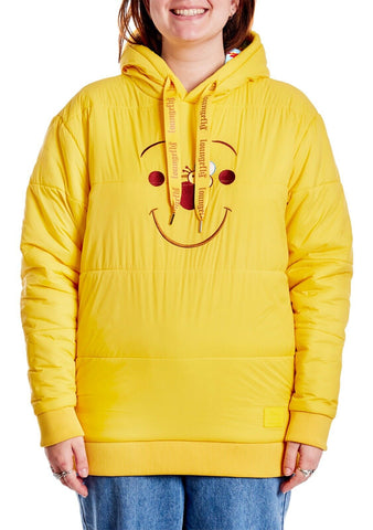 Loungefly Disney Winnie The Pooh Rainy Day Puffer Hoodie Large-L