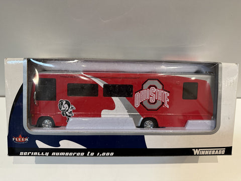 Ohio State Buckeyes Fleer 2002 Collegiate Winnebago 1:50 Toy Vehicle