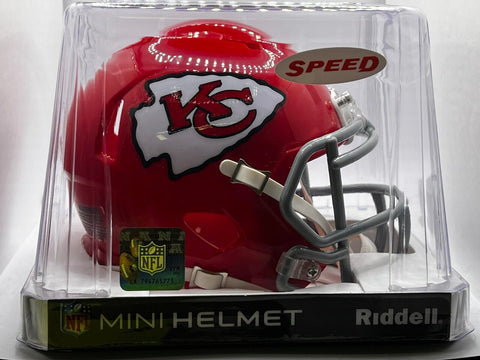 Kansas City Chiefs 1963-1973 63-73 Throwback Speed Riddell Football Mini Helmet