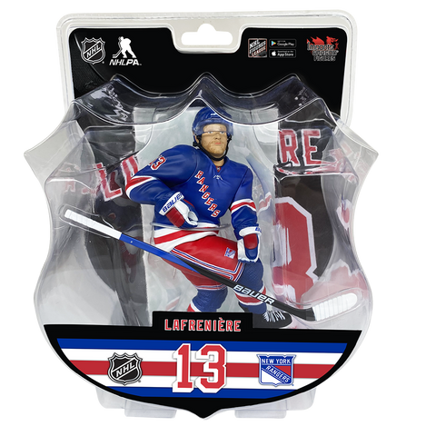 Alexis Lafreniere NY Rangers 2021-22 NHL Import Dragons 6" Action Figure L.E