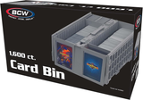BCW 1600 ct Collectible Card Bin Gray