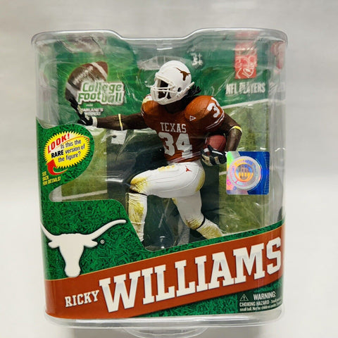 Ricky Williams Texas Longhorns Mcfarlane NCAA Series 4 Figure