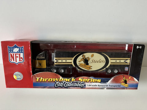 Pittsburgh Steelers Ertl Collectibles 2006 Kenworth Throwback Series Transporter 1:64