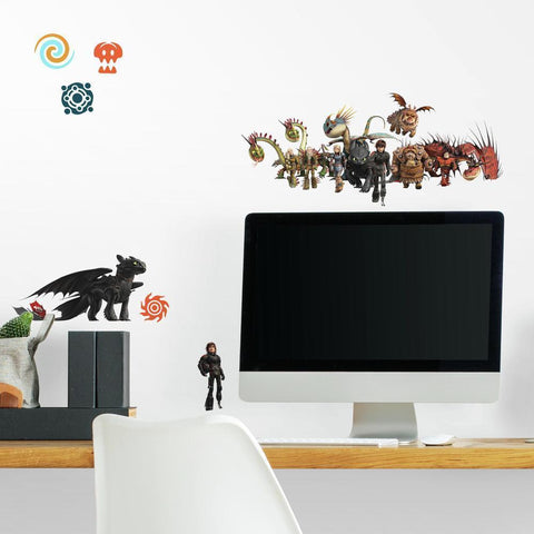 How To Train Your Dragon 28 Roommates Wall Sticker Decals