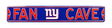 Fremont Die NFL New York Giants New York Giants Fan CaveNew York Giants Fan Cave, Blue, Large