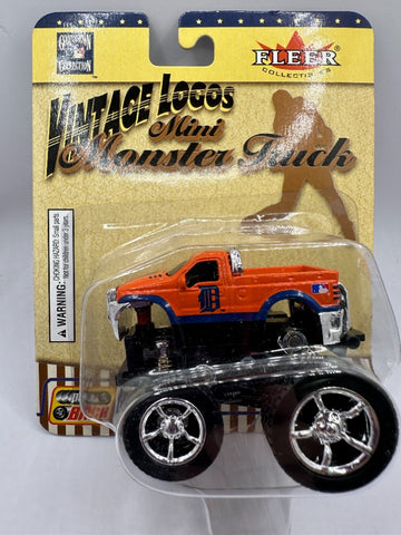 Detroit Tigers Fleer MLB Mini Monster Truck Ford F-350 Vintage Logo Toy Vehicle