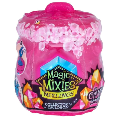 Moose Toys Magic Mixies Mixling - Collector's Cauldron Crystal Woods
