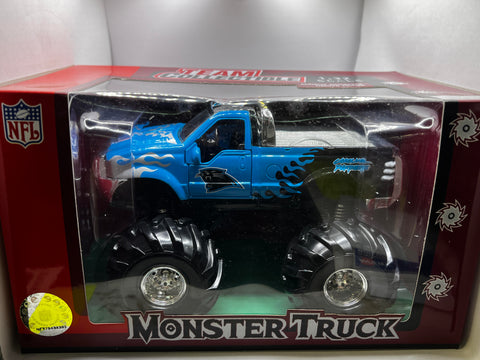 Carolina Panthers Fleer NFL Ford F-350 Monster Truck 1:32 Scale Toy Vehicle New in Box