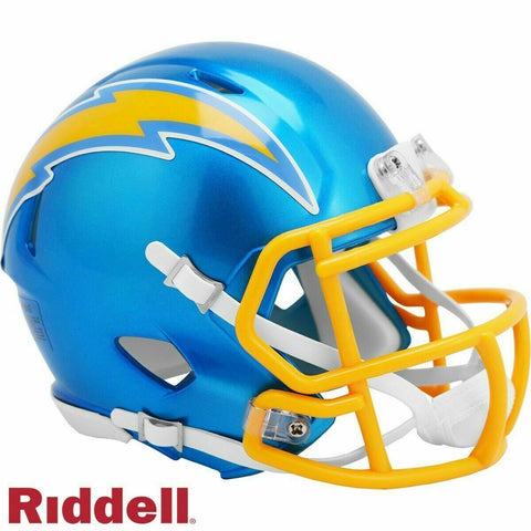 Los Angeles Chargers Flash Alternate Riddell Speed Mini Helmet New i box