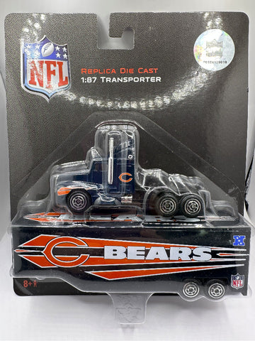 Chicago Bears Fleer NFL Press Pass Transporter Toy Vehicle 1:87 Scale
