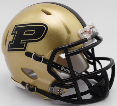Purdue Boilermakers Riddell NCAA Speed Mini Helmet New in Box