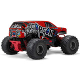 ARRMA GORGON ARA3230ST2 2 Wheel Drive MT 1/10th RTR Red Battery & Charger
