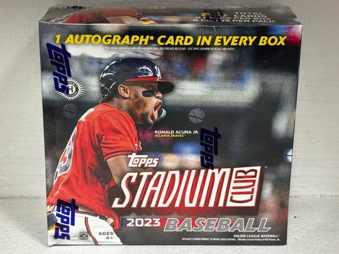 2023 Topps Stadium Club Baseball Compact Breaker Hobby Box