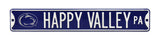 NCAA Happy Valley PA Logo Street Signstreet Sign Team Color 36" x 6"