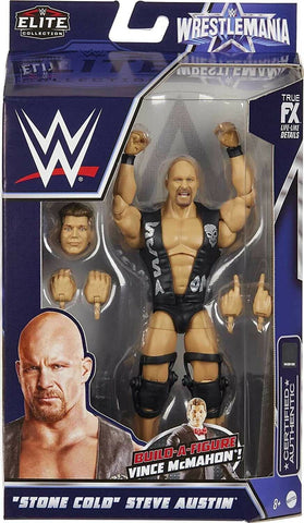 "Stone Cold" Steve Austin WWE Elite Collection Wrestlemania Action Figure