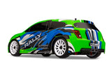 La Trax 75054-5 4WD Rally Car 1:18 Scale Green