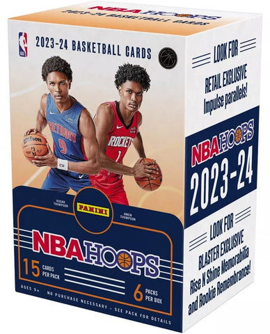2023-24 Panini NBA Hoops Basketball Blaster Box