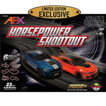 AFX AFX22063 Horsepower Shootout Slot Car HO Racing Set Limited Edition