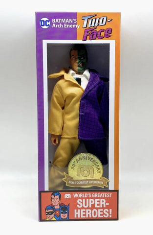 Two-Face DC Mego 50th Anniversary 8" Action Figure