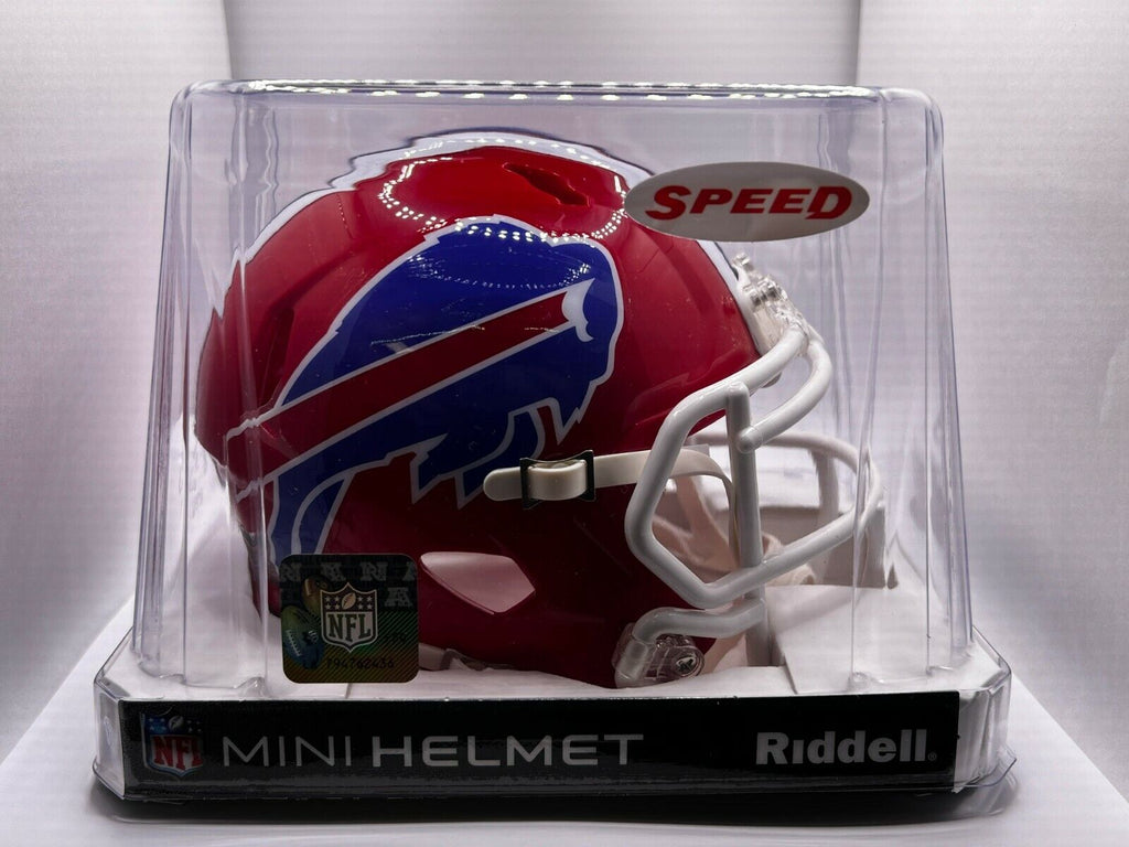 Buffalo Bills 1987-2001 87-01 Throwback Riddell Speed Mini Helmet