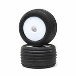 Losi Directional Tires FR Mntd White (2) Mini-T 2.0 LOS41014