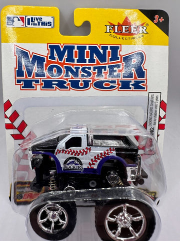 Colorado Rockies Fleer MLB Mini Monster Truck Ford F-350 2005 Series Toy Vehicle