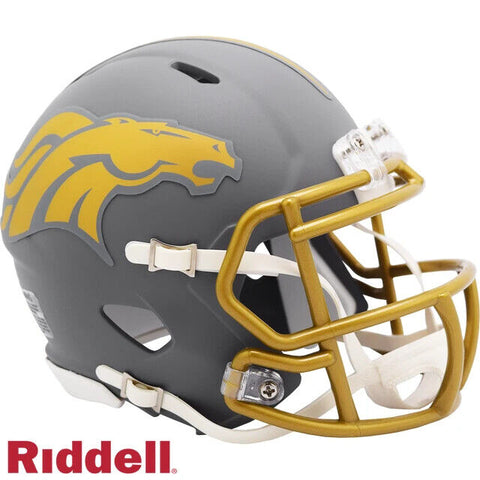 Denver Broncos Slate Collection Riddell Mini Helmet New in Box