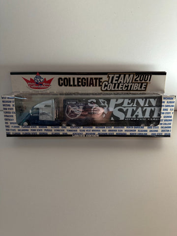 Penn State Nittany Lions Fleer Collegiate Team Collectible 2001 Tractor Trailer 1:80 Scale