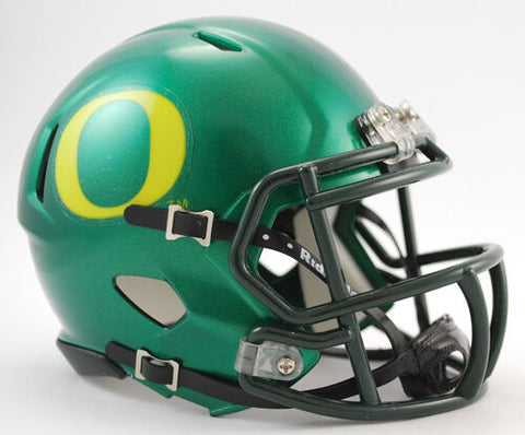 Oregon Ducks NCAA Riddell SPEED Authentic Mini Football Helmet New in Box