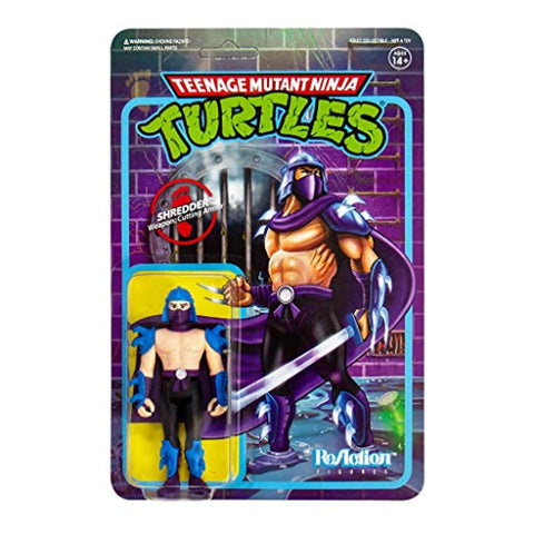 Shredder Teenage Mutant Ninja Turtles TMNT Super 7 ReAction Figure