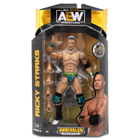 Ricky Starks AEW Unrivaled Collestion Series 9 Action Figure