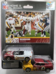 Washington Redskins Upper Deck Collectibles Home/Road 2 Pk Corvette/Charger