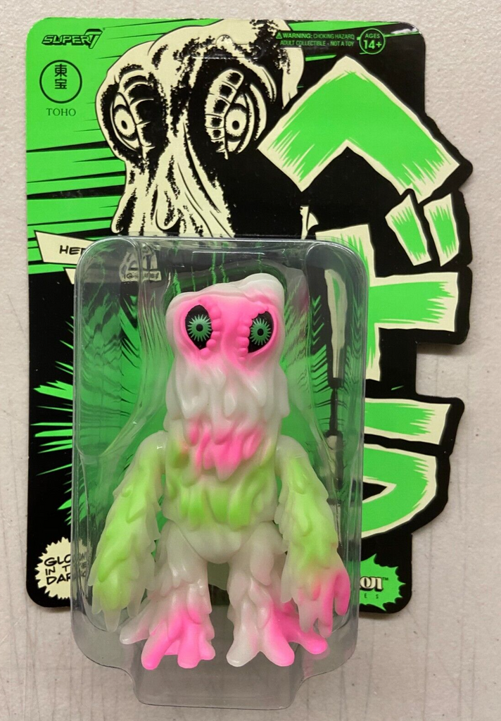 Hedorah Glow in the Dark Godzilla TOHO Super7 Reaction Action Figure