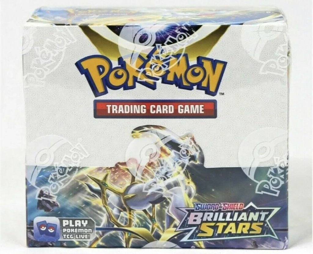Brilliant Stars Sword & Shield Pokemon Booster Box SPORTS ZONE TOYS & COMICS Brilliant Stars Sword & Shield Pokemon Booster Box SPORTS ZONE TOYS & COMICS
