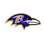 Baltimore Ravens Laser Cut Steel Logo Spirit Size Authentic Street Signs 12"