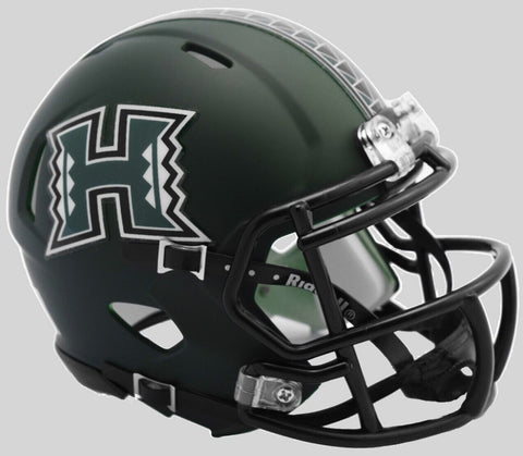 Hawaii Warriors Riddell NCAA VSR4 Mini Football Helmet New in Box