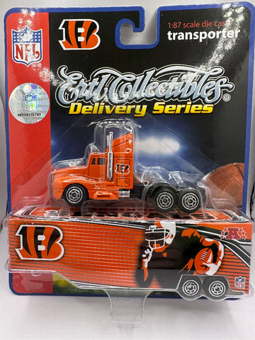 Cincinnati Bengals Fleer NFL Delivery Series Transporter Toy Vehicle 1:87 Scale