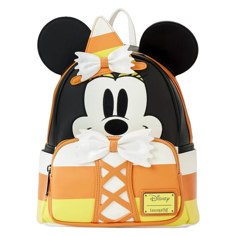 Loungefly Disney Candy Corn Minnie Cosplay Mini Backpack Glow in The Dark