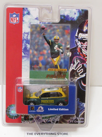 Brett Favre Green Bay Packers NFL PT Cruiser 1:58 Toy Vehicle