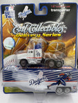 Los Angeles Dodgers Fleer MLB Delivery Series Transporter Toy Vehicle 1:87 Scale