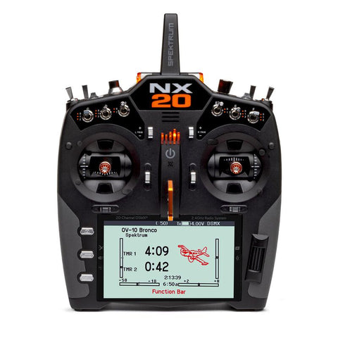SPMR20500 Spektrum NX20 Transmitter 20 Channel DSMX