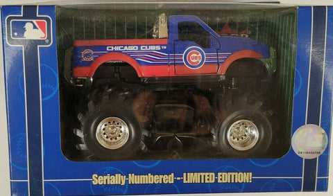 Chicago Cubs Fleer MLB Ford F-350 Monster Truck 1:32 Scale Toy Vehicle New in Box